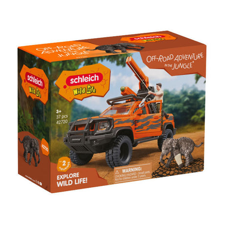 Schleich aventure tout-terrain sauvage dans la jungle 42720