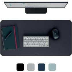 Leitz grand sous-main 80×40 cm – antidérapant – sous-main – imperméable – pour clavier souris – noir