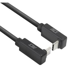 Câble USB-C act USB-C mâle USB-C mâle 2 m noir
