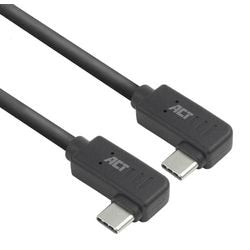 Câble USB-C act USB-C mâle USB-C mâle 0,5 m noir