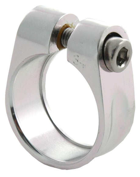 Pince de stylo de siège ALU 31,8 mm d'argent (32)