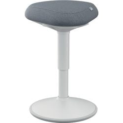 Leitz tabouret ergo gris clair 65440085 360 x 360 mm