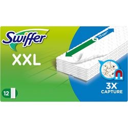 Recharge de lingettes anti-poussière Swiffer dry maxi xxl boîte de 12 pièces