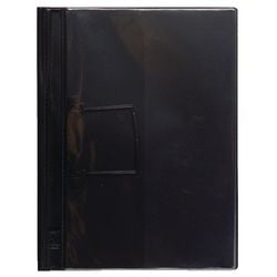 Jalema rapportmappen djois 24 x 31,5cm zwart insteekhoes clip capaciteit 15cm