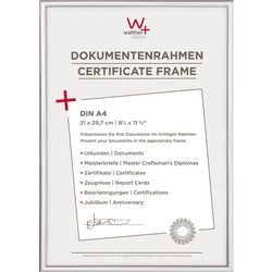 Walther new lifestyle - cadre en plastique - format photo 21x29,7 cm (din A4) - argent