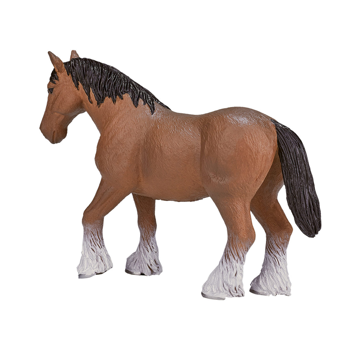 Mojo Horse World Cheval Clydesdale marron - 387070