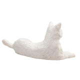 Mojo terres agricoles couché chat blanc - 387368