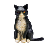 Mojo farmland chat assis noir et blanc - 387371