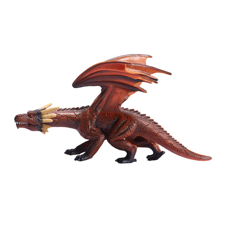 Dragon de feu fantastique Mojo avec mâchoire mobile - 387253