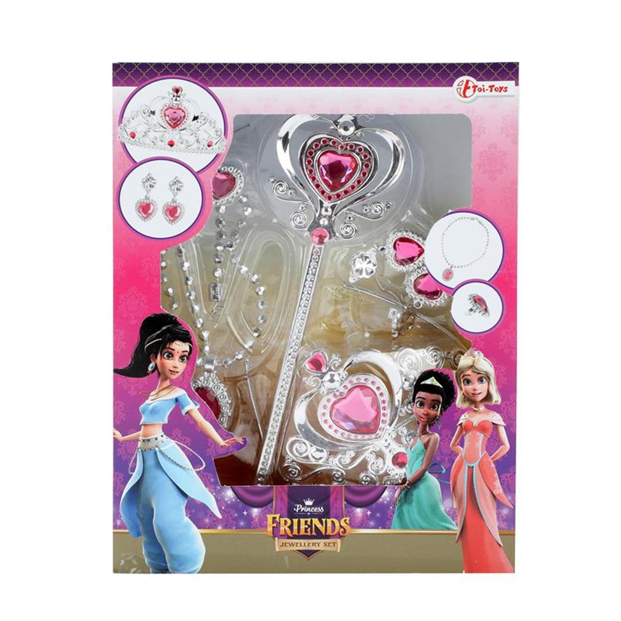 Ensemble de bijoux amis princesse Toi-toys