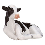 Veau holstein des terres agricoles Mojo couché - 387082