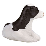 Veau holstein des terres agricoles Mojo couché - 387082