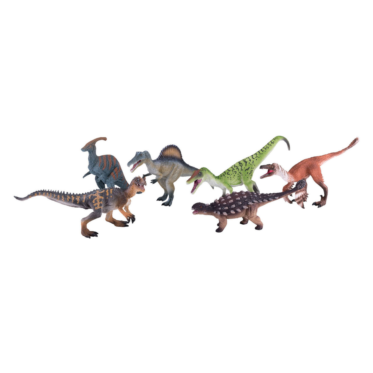 Mojo Prehistory Luxury Dinosaurs Play Set, 6DLG. 380029