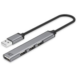 Concentrateur USB-A 2.0, 4 ports USB-A