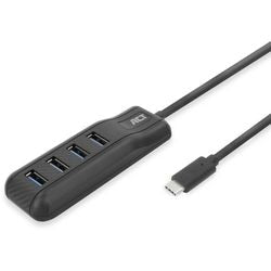 Hub USB act ac6420 noir 4 ports