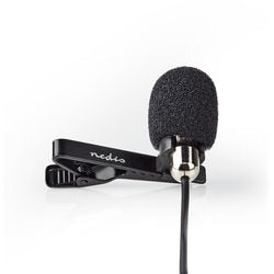 Microphone Imp nedis miccj105bk noir filaire