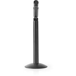 Microphone Imp Nedis MicsJ100BK noir filaire