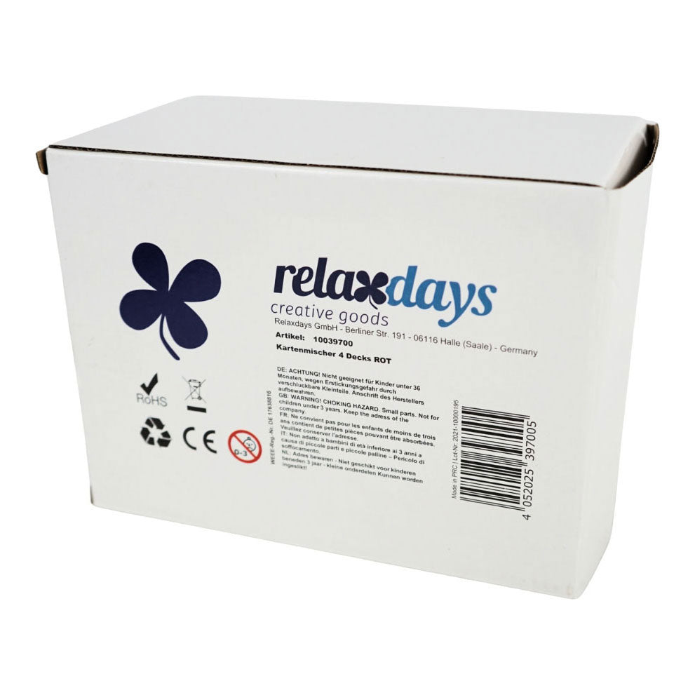 Mélangeur de cartes Relaxdays