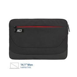 Act connectivité banlieue pochette pour ordinateur portable 14.1 (noir)