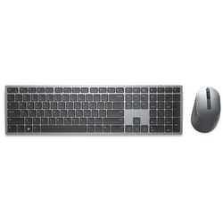 Clavier et souris sans fil multi-appareils Dell Premier - ensemble de bureau km7321w (gris, disposition américaine (qwerty), 100 %, Bluetooth 5.0, dpi : 1 000 - 4 000)