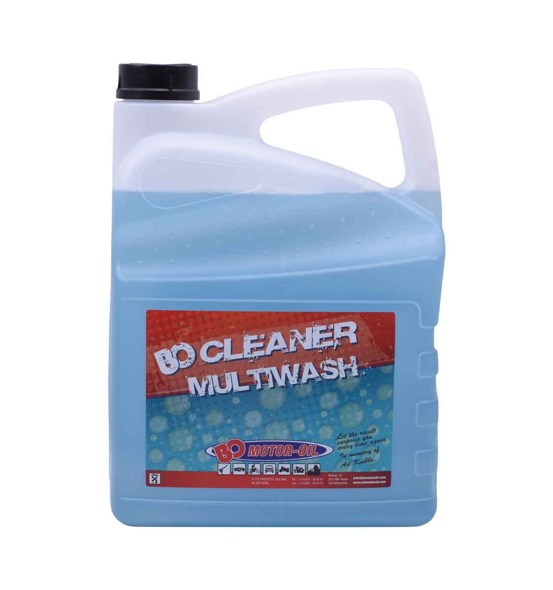 Bo motor oil reiniger bo cleaner multi wash (5l)