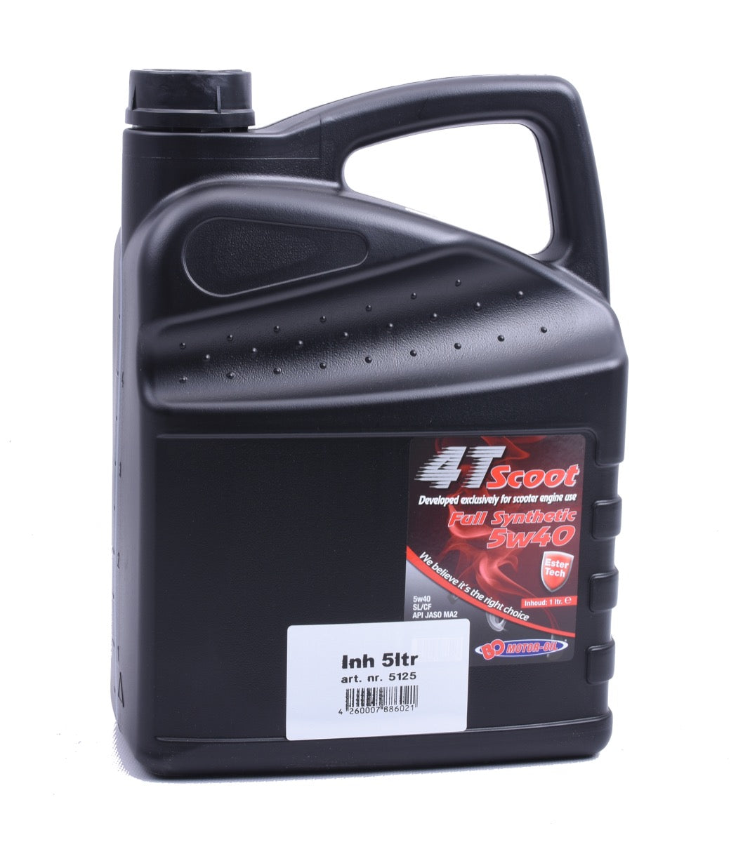 Bo motor oil motorolie bo 4t scooter full synth ester 5w-40 (5l)