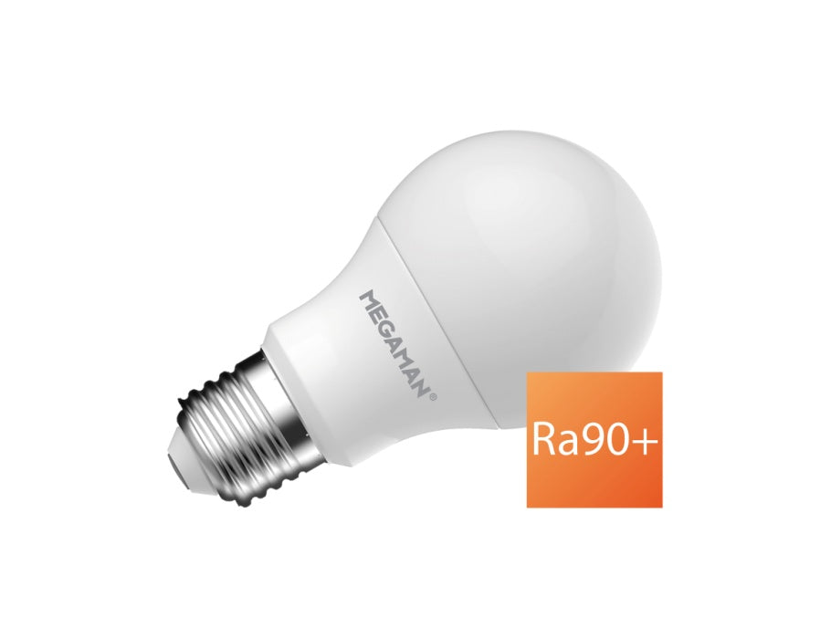 Lampe LED Megaman - e27 - 470 lm - sphère - mate - dimmable