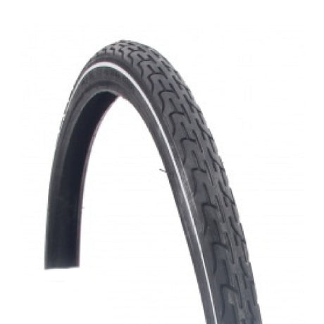 Tire de charcuterie, noir avec ligne blanche, 28x1½, Etro 40-635