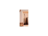 House of nature vaas tromso metal 30cm zwart