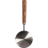 Moule verseur et fondoir en étain, d : 3,5 cm, l : 19, d 7,3 cm, 1 pièce