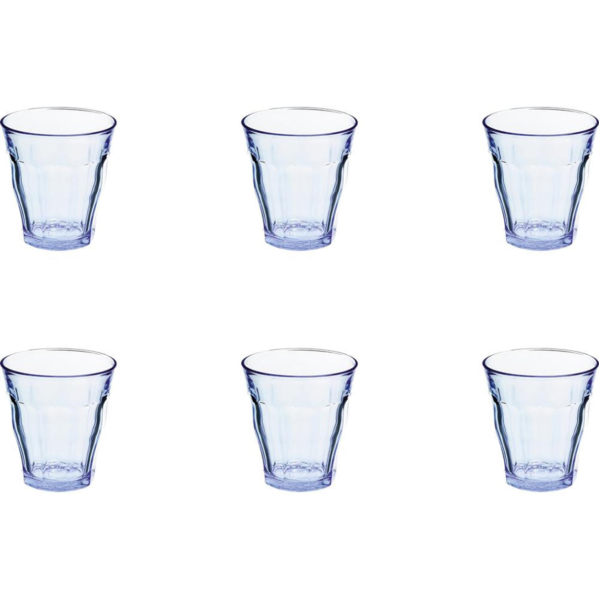 Verre Duralex bleu picardie 200ml 6pcs