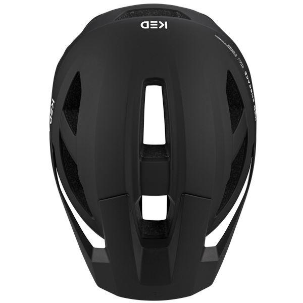 Ked casque de vélo embrasser l (58-62cm) - noir mat