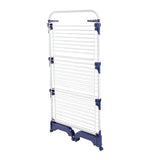 Tour de séchage Leifheit Pegasus 420 Solid Comfort - incl. supports et roues - longueur de séchage 42 m