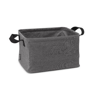 Panier à linge Brabantia - pliable - 35 l - poivre noir