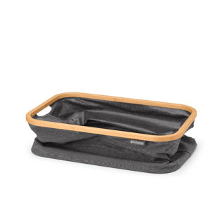Panier à linge Brabantia - pliable - 40 l - poivre noir