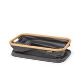 Panier à linge Brabantia - pliable - 40 l - poivre noir