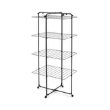 Tour de séchage Brabantia hangon 30 mètres noir mat