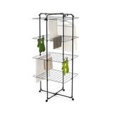 Tour de séchage Brabantia hangon 30 mètres noir mat