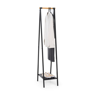 Brabantia Linn portant à vêtements compact - noir mat