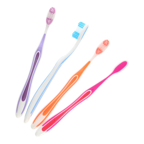 Brosse à dents en plastique