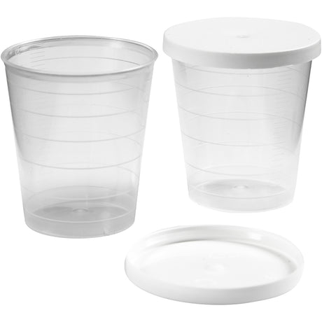 Gobelet avec couvercle, 30 ml, 75 pièces 1 boîte