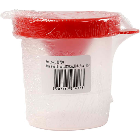 Pot anti-déversement Creativ company, h : 8,5 cm, d 8 cm, 250 ml, 1 pièce