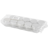 Pot Creativ company avec bouchon à vis, h : 35 mm, d 40 mm, 35 ml, 10 pièces 1 boîte