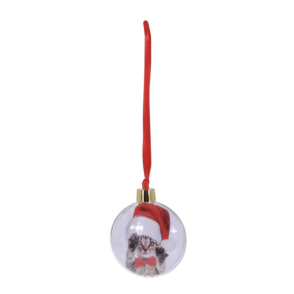 Boule de Noël avec porte-photo