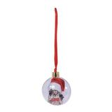 Boule de Noël avec porte-photo