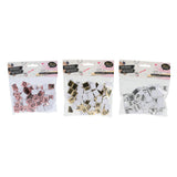 Autocollants lettres métalliques eva, 150 pcs.