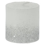 Bougies rustiques avec paillettes, 24e.