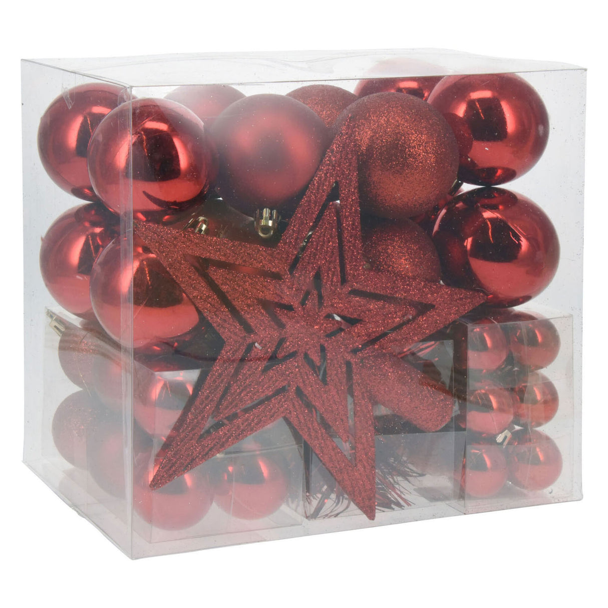 Boules de Noël se dérouler avec Peak Red, 54e.