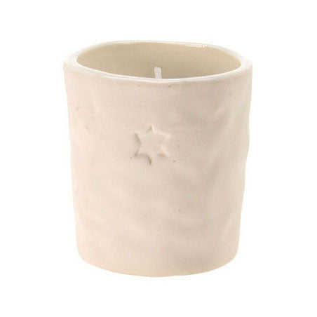Bougie en pot à Noël, 12e.