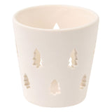 Titolare di tealight Christmas White